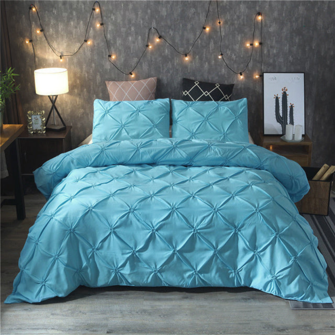 BowLift | Cotton Beddings Set Tufted Comfort Design