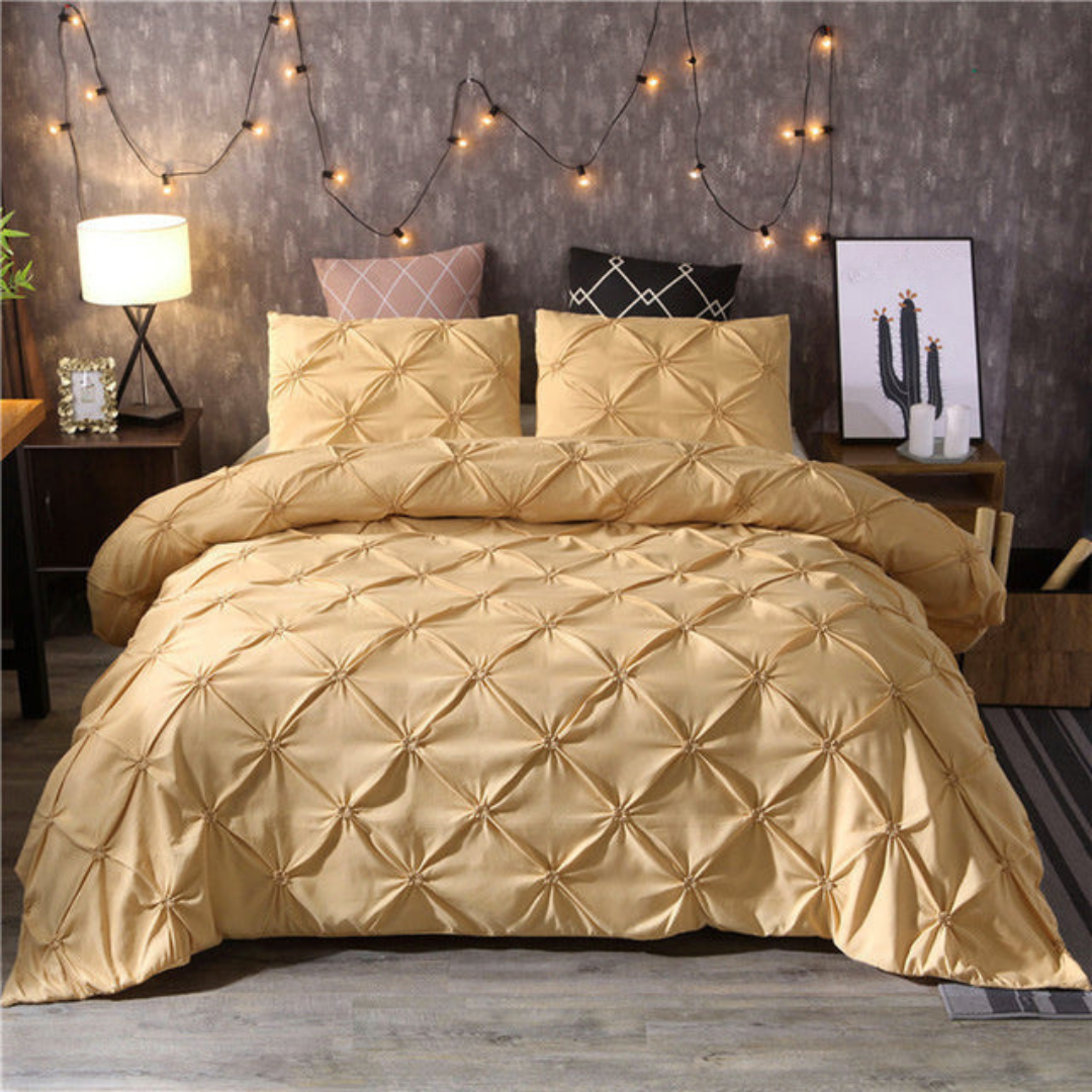BowLift | Cotton Beddings Set Tufted Comfort Design