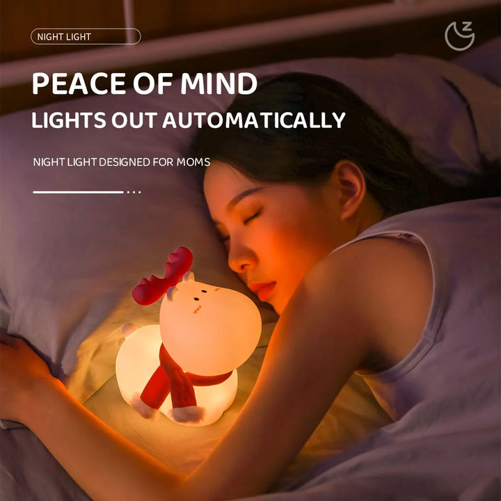 Magical LED Reindeer Night Light - GlowDeer | Bowlift