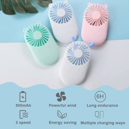Mini Rechargeable Fan USB | Bowlift