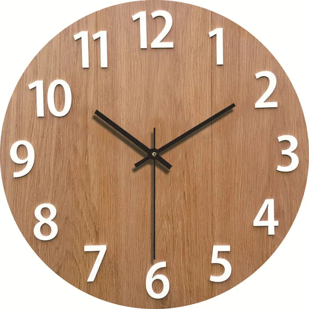 BowLift | Clock with the soul of nature, perfect for any interior!