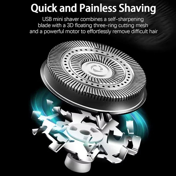 BowLift | TrimTech Pocket Shaver | Compact and powerful electric shaver for a smooth skin on the go