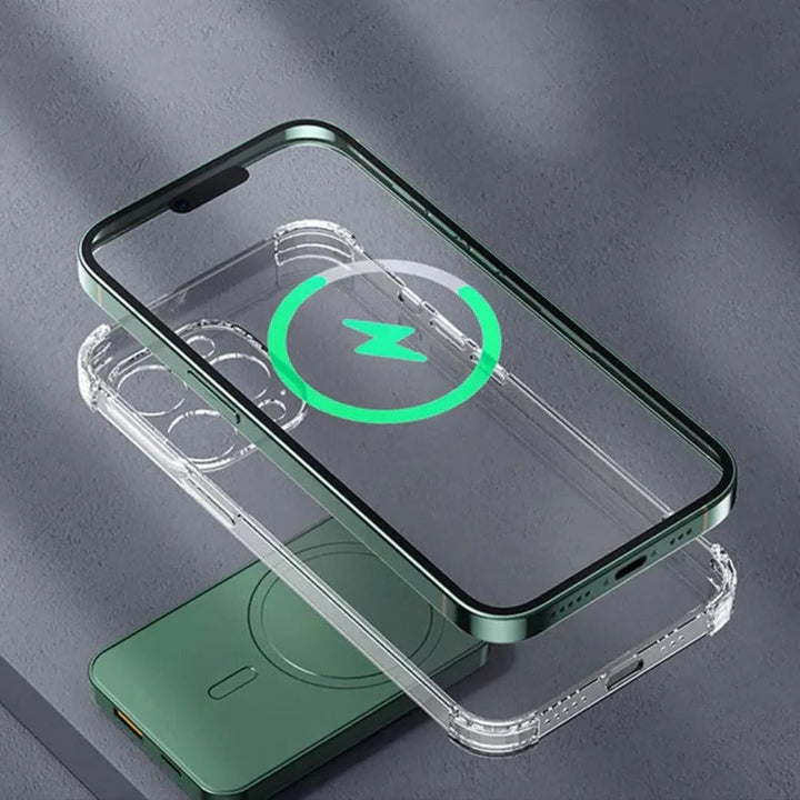 BowLift | Magnetic Mini Power Bank 5000mAh Wireless Backup Charger