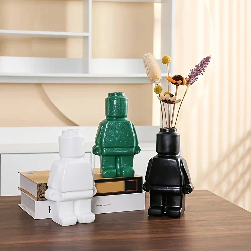 BowLift | Lego-Vase made of ceramic