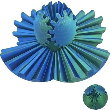 BowLift | The Steampunk Whirling Wonder Fidget, Gear Ball