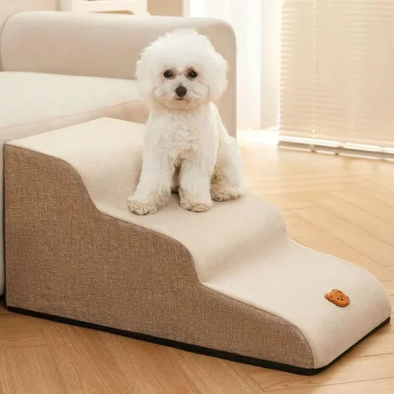 BowLift | PAWEASE PET STAIRS – Pet stairs for safe & stylish access to sofa & bed