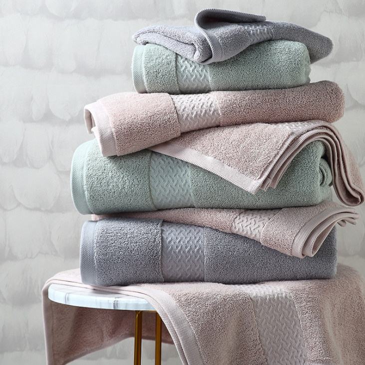 BowLift | 100% Egyptian Cotton Bath Towel 70x140cm - grey