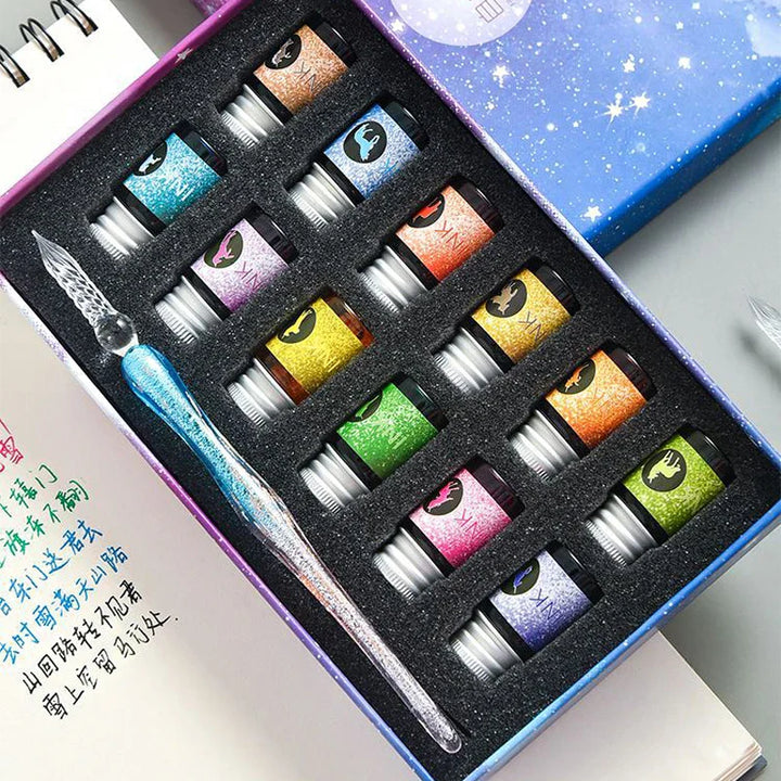 BowLift | Crystal Elegance Calligraphy Set