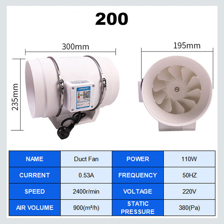 BowLift | WhisperFlow Duct Fan