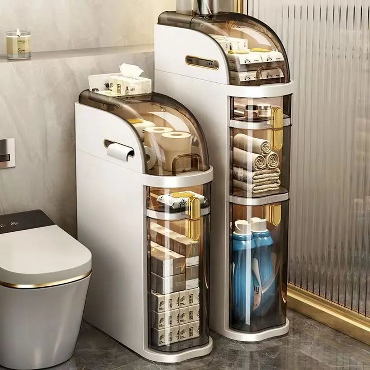 BowLift | Rolling Bathroom Cabinet