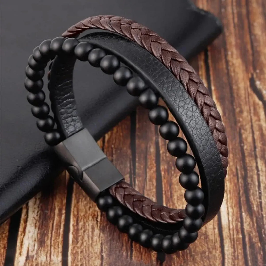 BowLift | Mark: Leather Bracelet