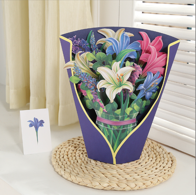 BowLift | Plastic Pop-up Flower | Incl. Free Gift Cards - Fair
