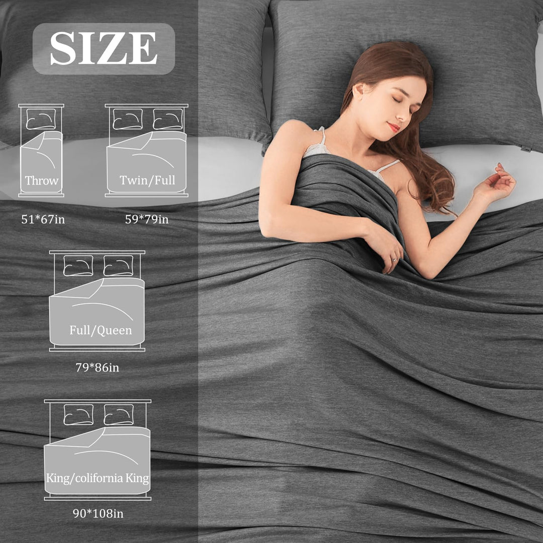 Black Cooling Blanket –  3.0, Q-Max>0.5, Multi-Size Options | Bowlift