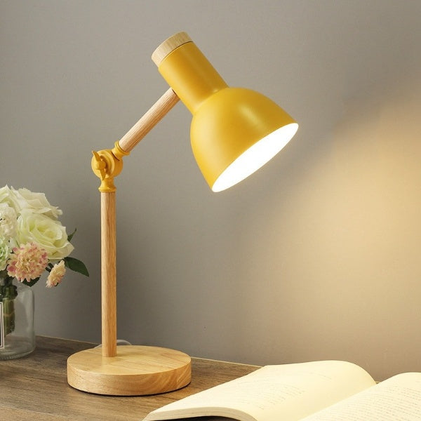 BowLift | Nordic Wooden LED Desk Lamp