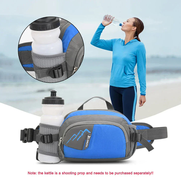 BowLift | Running Belt MotionLite | Lightweight & Water-Repellent | Adjustable for All Sizes | Perfect for Jogging, Hiking & Cycling