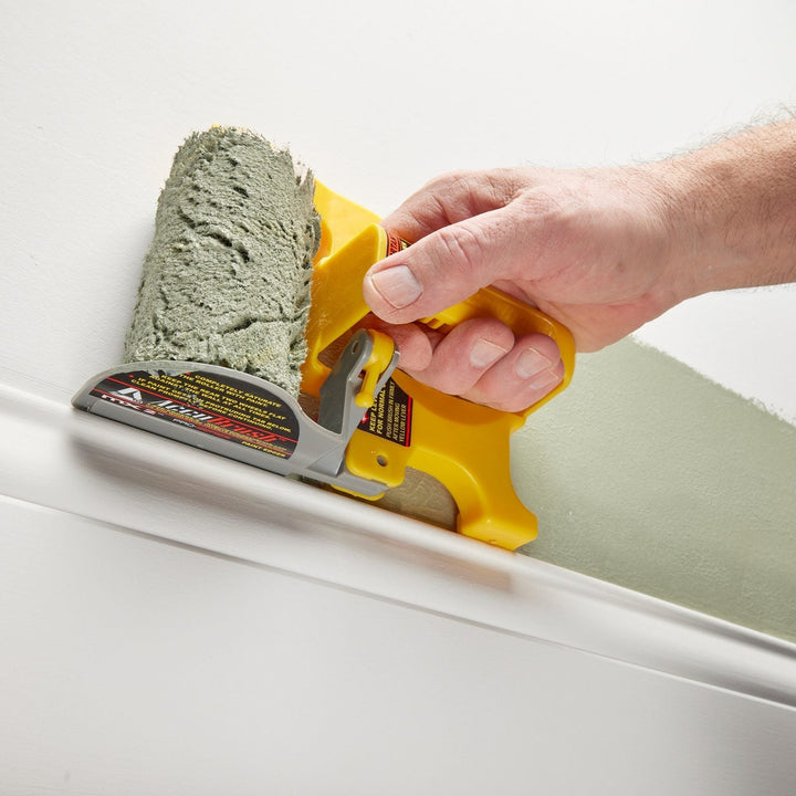 BowLift | Edging Paint Roller "RandFix" for Tight Edges – Including 3 Replacement Rolls