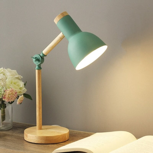 BowLift | Nordic Wooden LED Desk Lamp