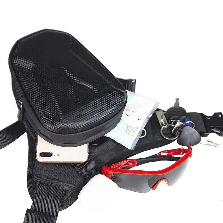 BowLift | Waterproof Motorcycle Leg Bag with Adjustable Straps