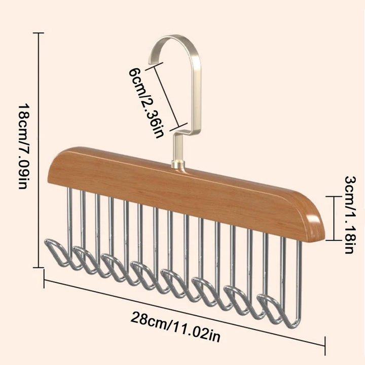 BowLift | Solid Wood Hanger Organizer