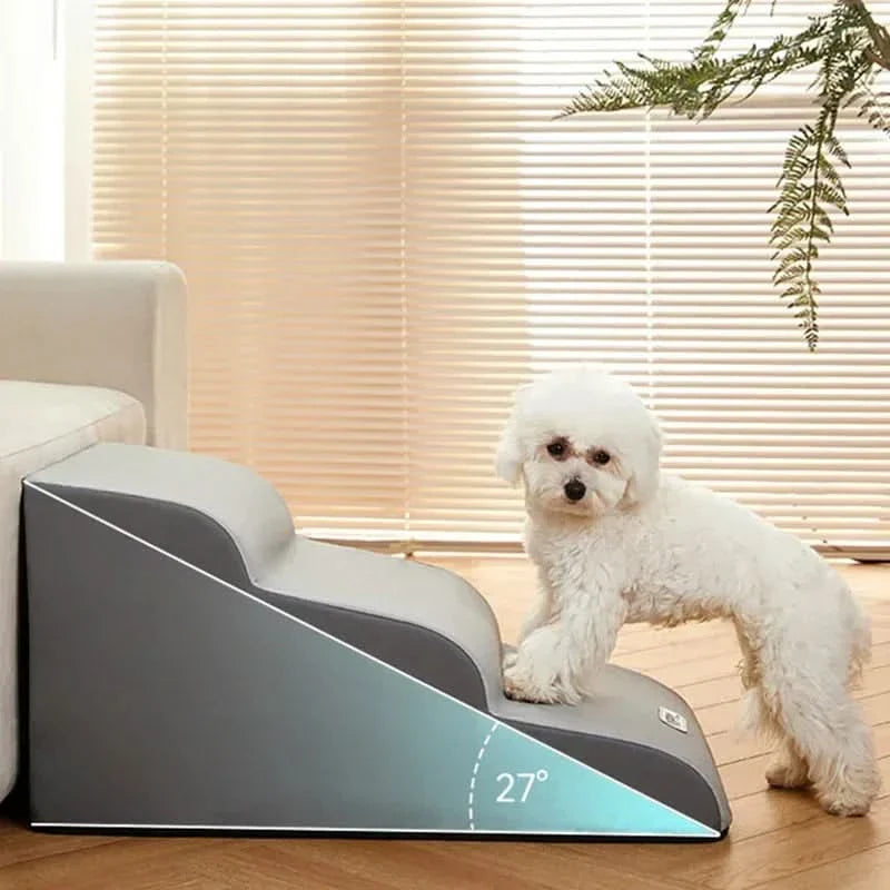 BowLift | PAWEASE PET STAIRS – Pet stairs for safe & stylish access to sofa & bed