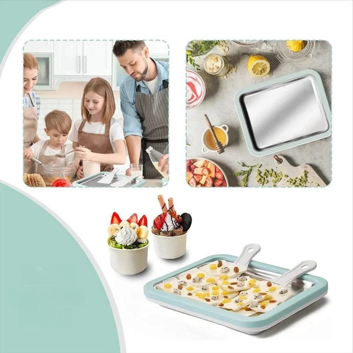 BowLift | Stainless Steel Ice Cream Roll Maker for Home