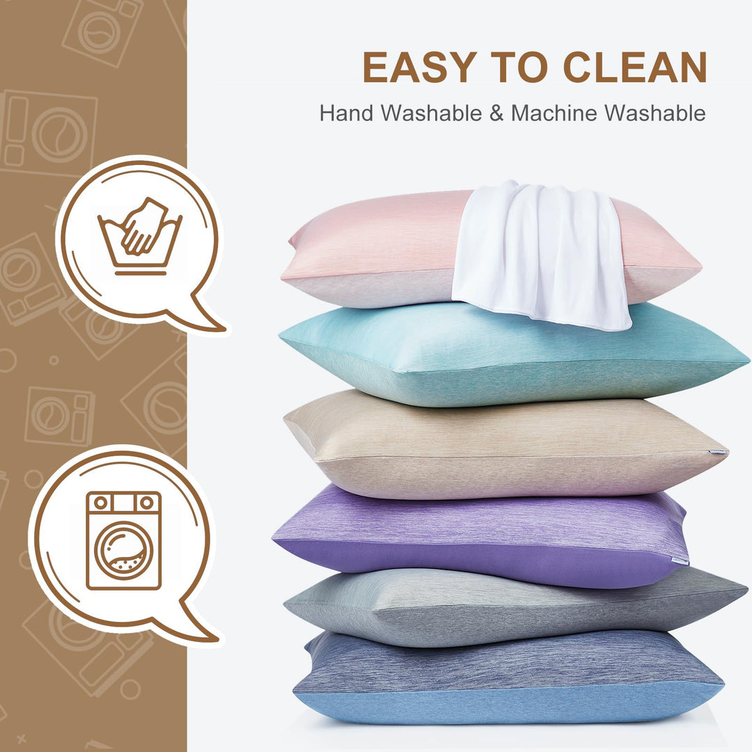 Revolutionary Light Brown Cooling Pillowcases Set of 2 –  Pro Q-Max 0.4 | Bowlift