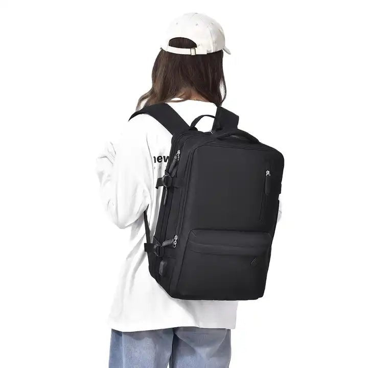 BowLift | TrekVault Waterproof Backpack: 25L Anti-Theft Design with Laptop Compartment