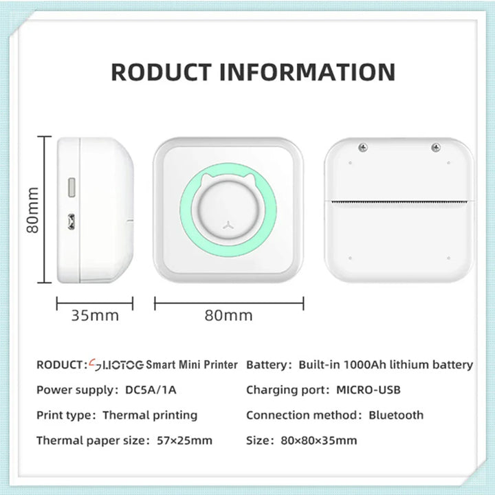 BowLift | SnapMini Portable Printer