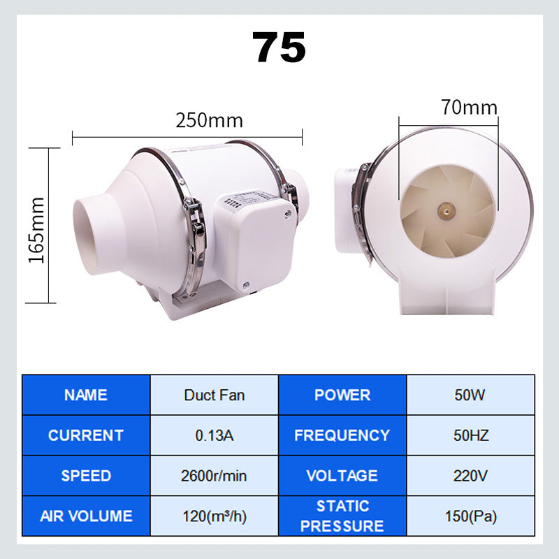 BowLift | WhisperFlow Duct Fan