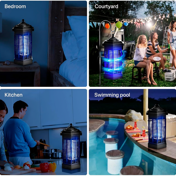 BowLift | ZapGuard Pro | High-Voltage Bug Zapper for Outdoor Use