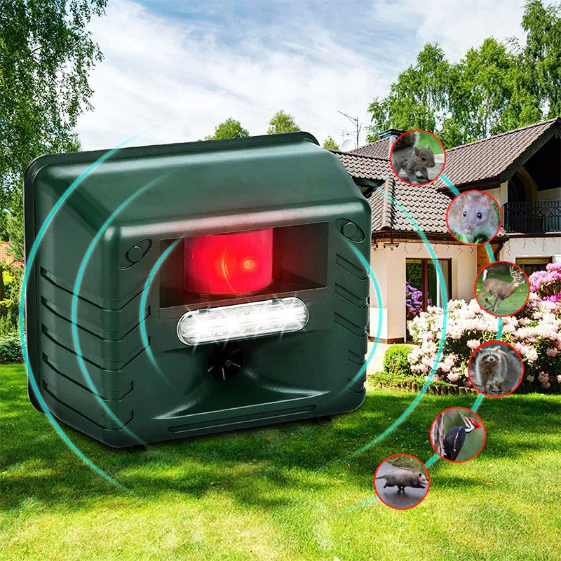 BowLift | Ultrasonic Animal Repeller | Motion-Activated, Eco-Friendly & Safe for Gardens and Yards