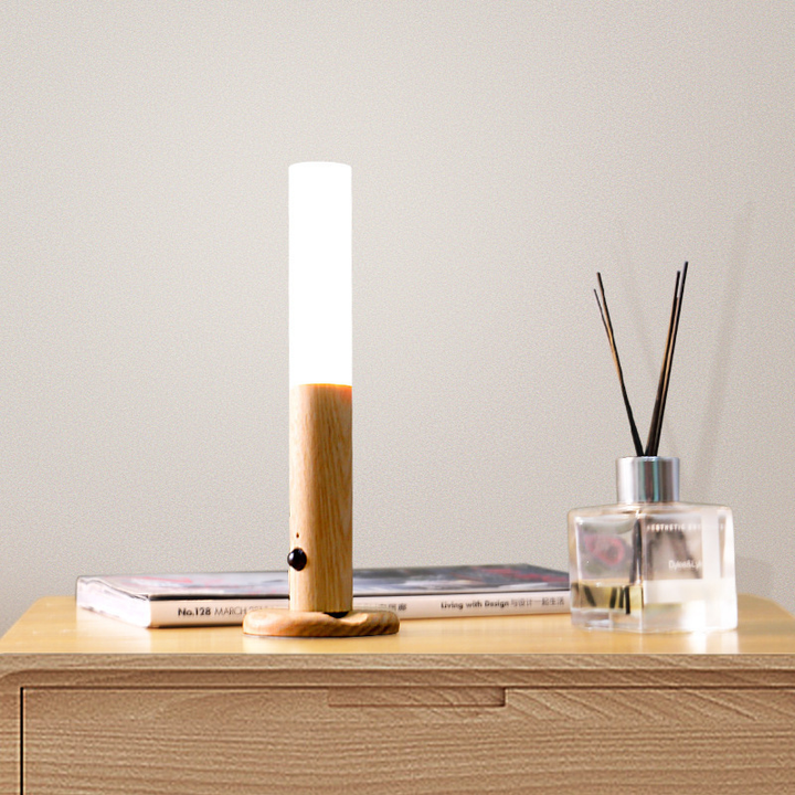BowLift | Wall Light LED Motion Sensor Wooden Lamp