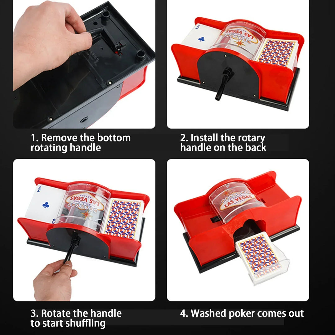 BowLift | Card Shuffle Pro - Manual Card Shuffler for Effortless Play
