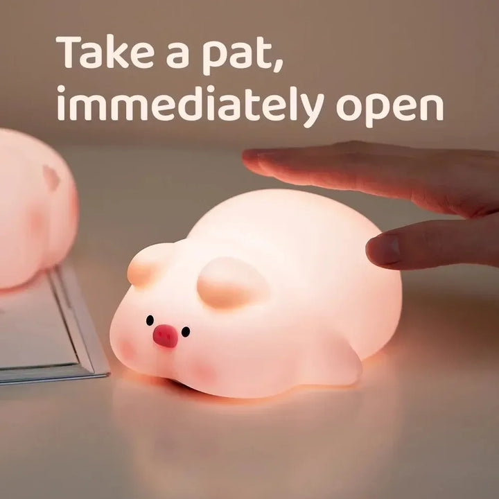 BowLift | Plush Night Light for Children | Soft LED Light with Timer and Animal Design