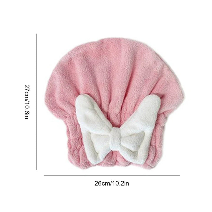 BowLift | QuickDry Microfiber Hair Towel Cap