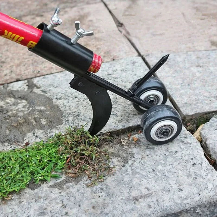 BowLift | RootEase Deluxe Weed Remover – Back-friendly weed puller with wooden handle