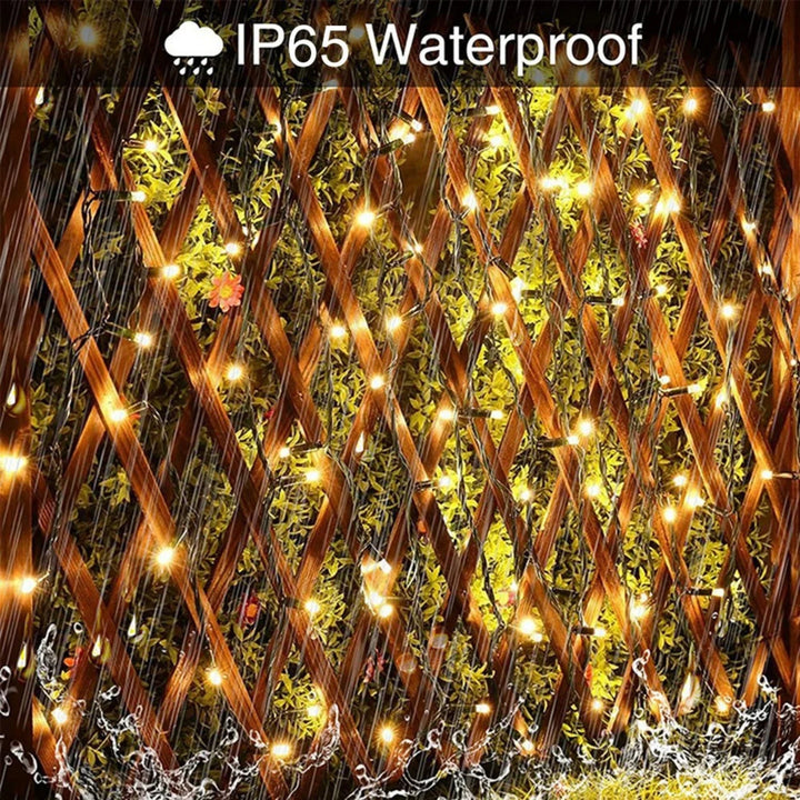 Christmas Delight - Magical LED Curtain Lights for Outdoor Bowlift
