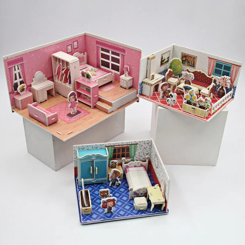 BowLift | Creative 3D Puzzle – Dream House for Playing & Designing