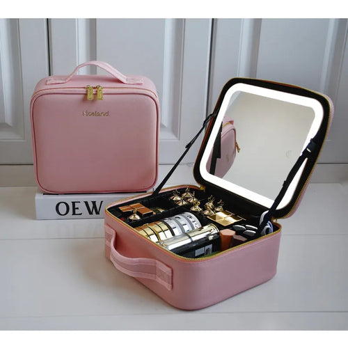 BowLift | MirrorGlam - Make-up pouch with mirror