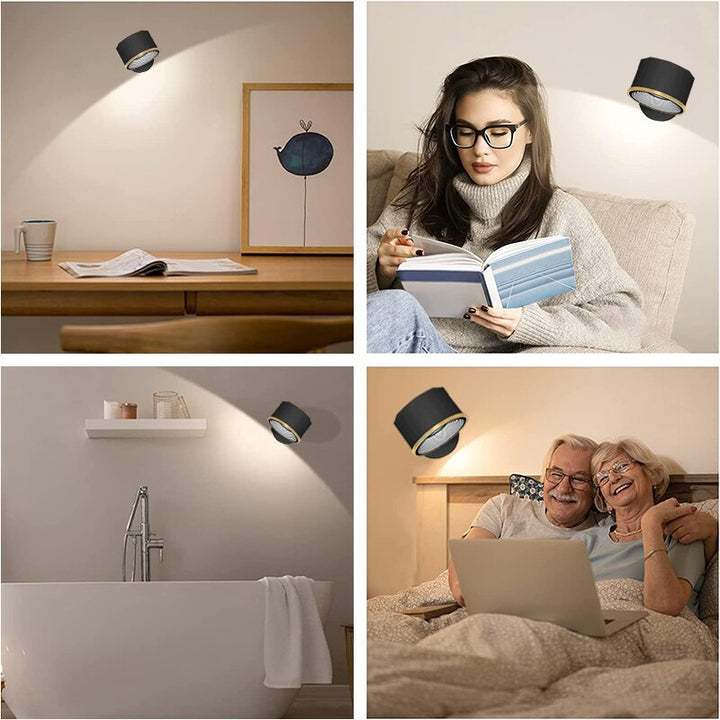 BowLift | 360° Walllight - Wireless rechargeable wall lamp