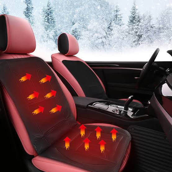 BowLift | HeatRide Heated Car Seat Cushion – 12V Memory Foam Seat and Back Heating