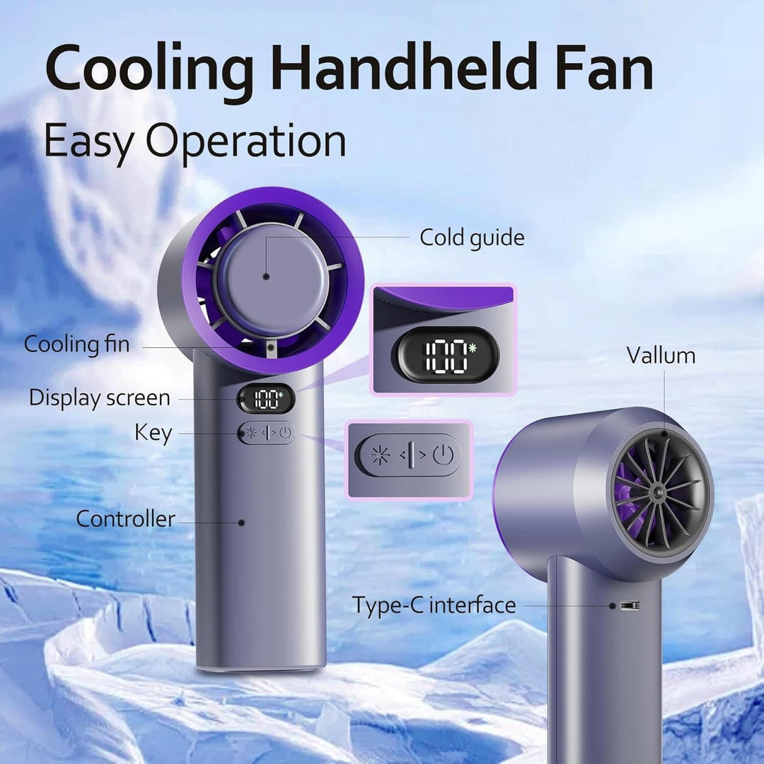 Portable Handheld Fan | Bowlift