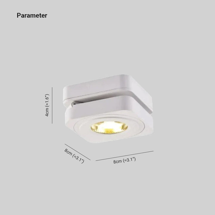 BowLift | Industrial Geometric Metal Ceiling Spot