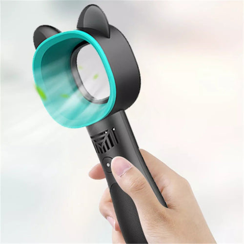 Modern Rechargeable Mini Cat Bladeless Fan | Bowlift