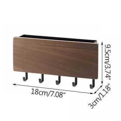 BowLift | KeyOrganize Wood Key Holder Wall Shelf | Multifunctional & Stylish | Wall Decor & Storage
