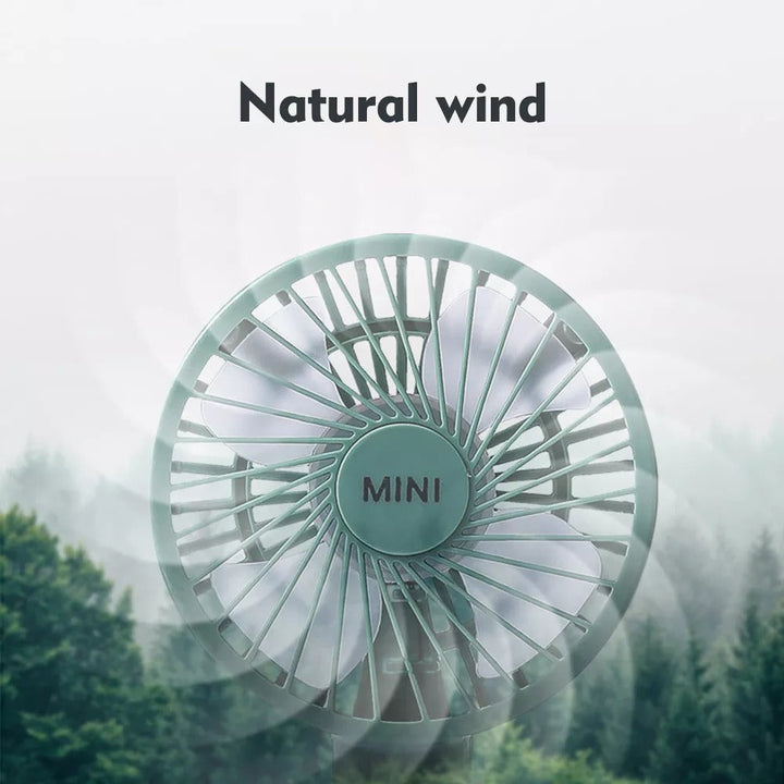 Phone Holder Mini Handheld Fan | Bowlift