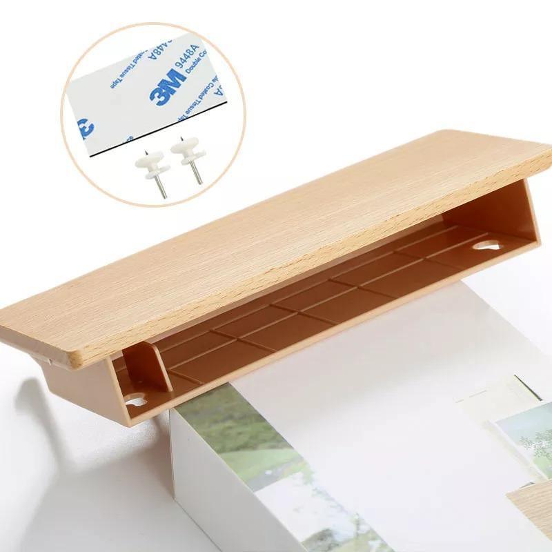 BowLift | KeyOrganize Wood Key Holder Wall Shelf | Multifunctional & Stylish | Wall Decor & Storage