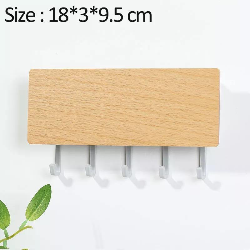 BowLift | KeyOrganize Wood Key Holder Wall Shelf | Multifunctional & Stylish | Wall Decor & Storage