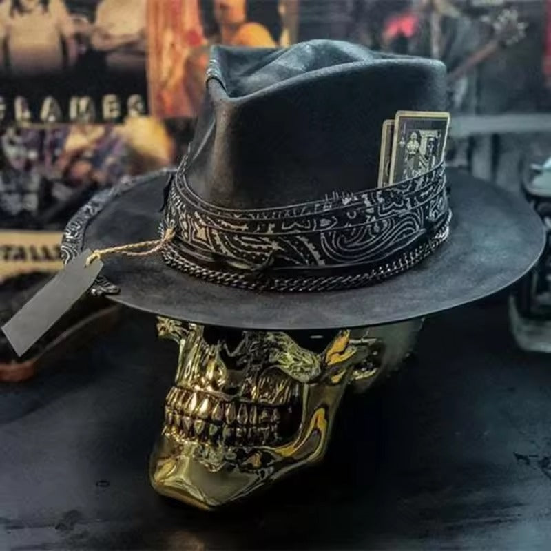 BowLift | Artisan Skull Hat – Handmade Beanie with Skull Print for Unique Streetstyle