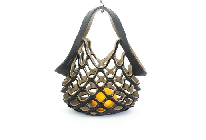 BowLift | Handmade Leather Foldable Tote Bag – Transformable, Lightweight Bag